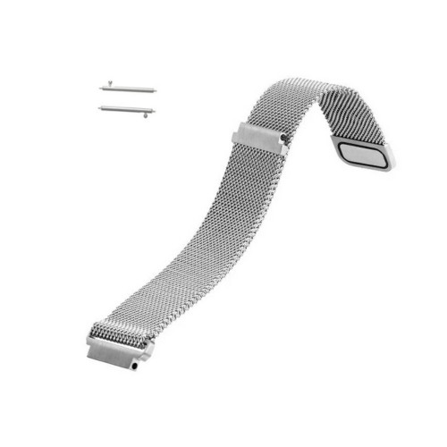 Curea metalica argintie cu magnet pentru Samsung Gear S2